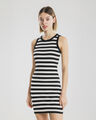 Vestido Corto Ajustado,CRUDO